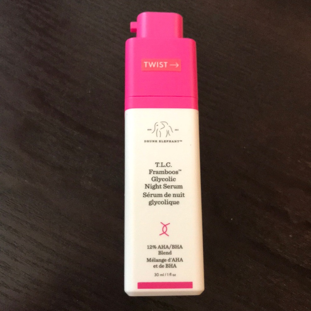 Drunk Elephant TLC Framboos Glycolic Night Serum